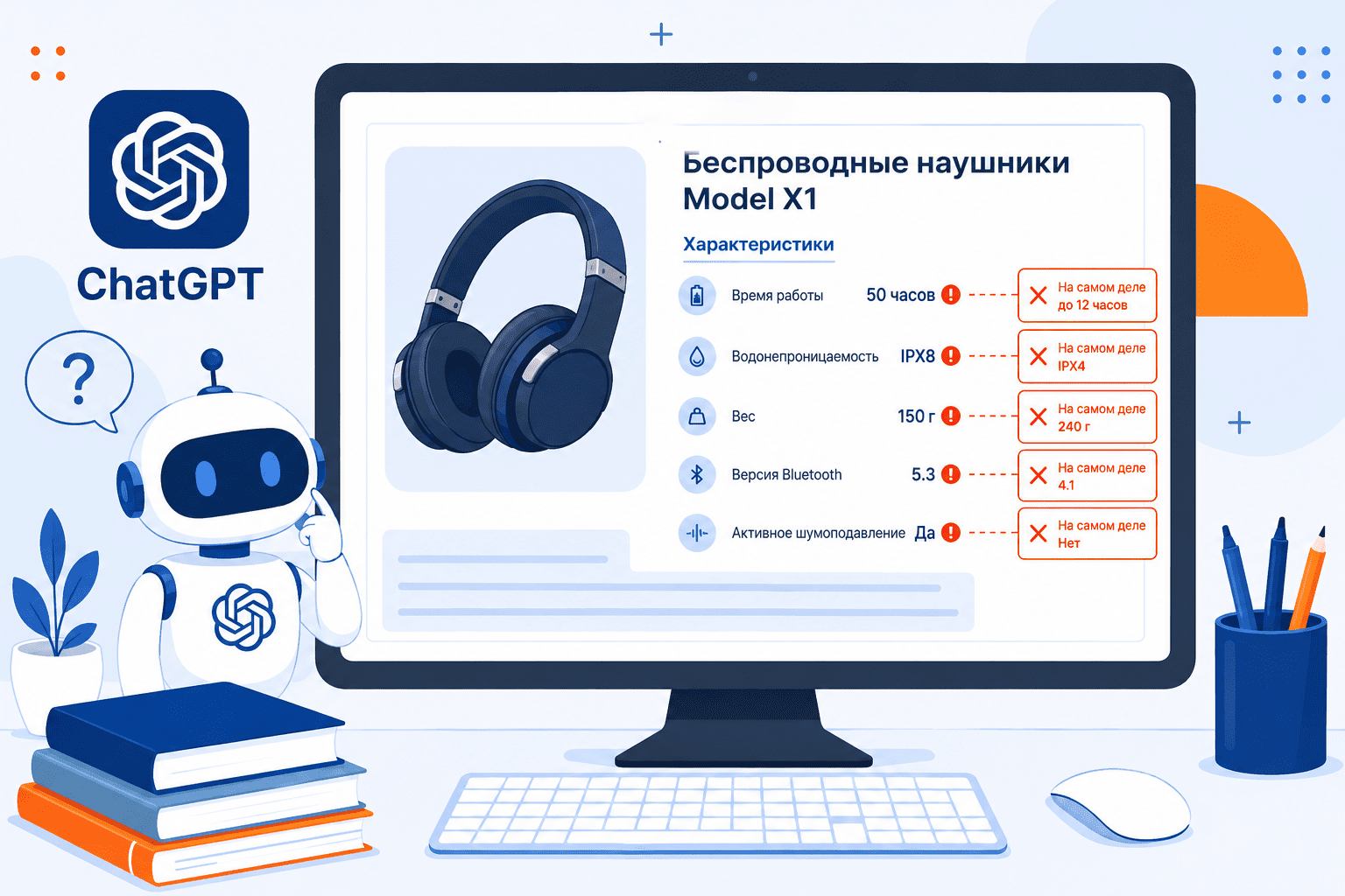 CHatGPT ошибается