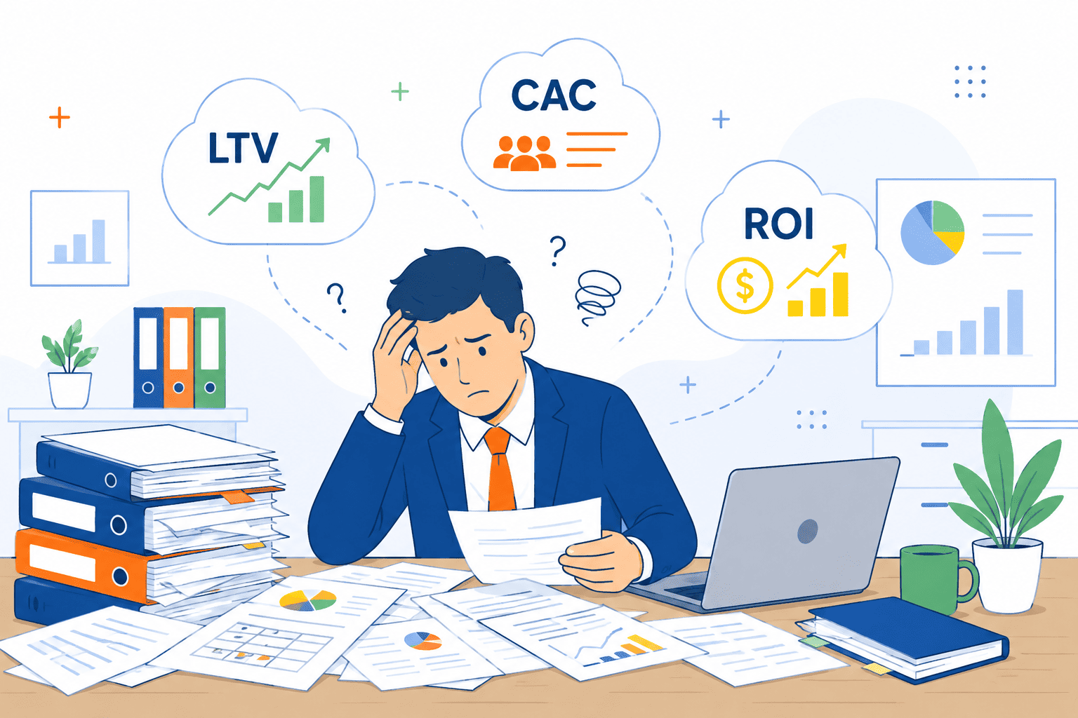 Метрики LTV, CAC и ROI
